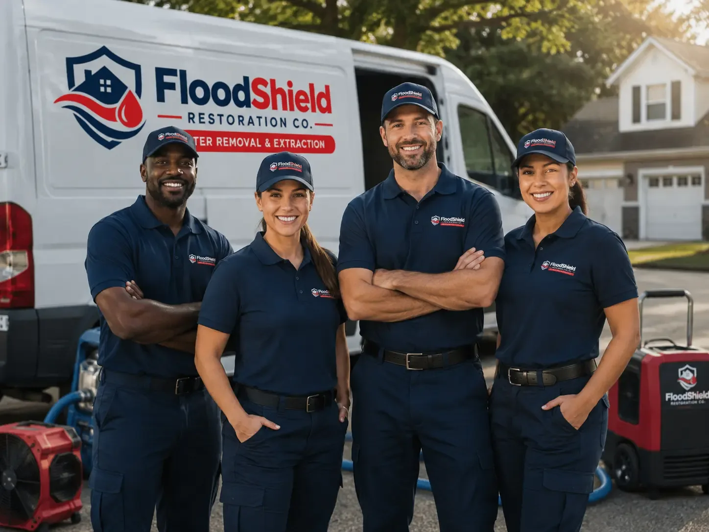 Flood Damage Restoration company in Beaverdam, OH