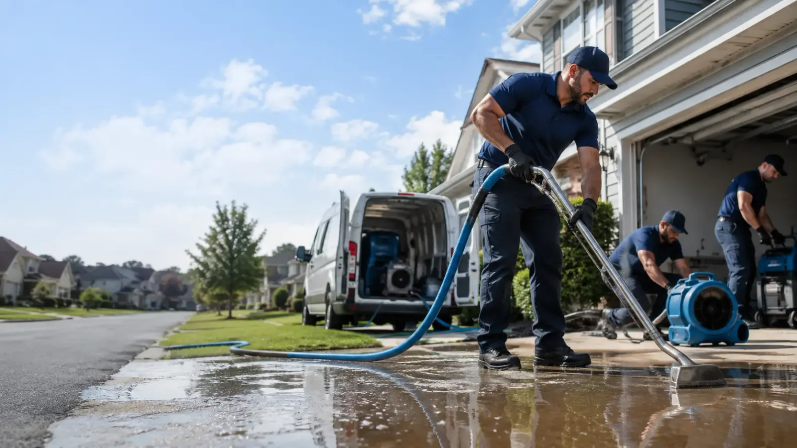 Flood Damage Restoration in Beaverdam, OH